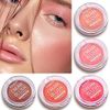 PHOERA Face Cheek Blush Cream Anglicolor Perfect Makeup Cream Blush Cheekcolor, Long-Wear, Matte, Bold, Lightweight, Blends Easily, Contours Cheeks (101#Freesia)