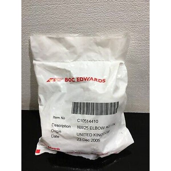 Edwards C10514410 Elbow 90 Degree NW25 Aluminum Fitting