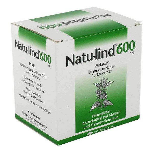 NATULIND 600 mg coated tablets, pack of 100
