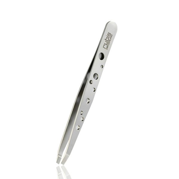 Rubis Tweezers Straight Tip Classic Universal Elegance