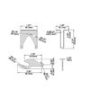 Everbilt Self-Closing Adjustable Gate Door Hinges and Latch Kit w Hardware 13534
