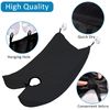 Likeny Beard Bib Beard Apron Gfits for Men Dad Fathers Day Anniversary Valentines Day Stocking Stuffers Christmas Gifts for Him Boyfriend Husband From Daughter Son Beard Trimming Catcher Bib Black