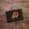 Rico Industries NCAA Embroidered Leather Trifold Wallet, Tennessee Volunteers, Black, 3.25 x 4.25-"