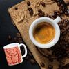 trendaffe Kaffeebecher mit Hackfleisch Motiv