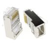 kenable Pass Through Shielded RJ45 Plugs Crimps for Cat5e/Cat6 Ethernet Cable [100 Pack] [Shielded (FTP) 100 Pack]