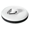 Mcalpine WP1T 1.5" White Plastic Plug with Rubber Seal With Triangle