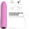 Women Mini powerful Bullet Shape 10 Speed Vibrating Massage Rechargeable