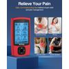 NURSAL 24 Modes TENS Unit Muscle Stimulator, Rechargeable Electronic Pulse Ma...