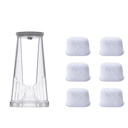Water Filter Short Handle Starter Kit for Keurig 2.0 K-DUO Essentials, K Compact, K Duo Brewer, Filter Holder Water Reservoir Handle with 6 Filters.