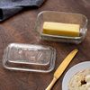 Luminarc N5878 Butterdose Kuh, 1 Stück, Glas, Transparent