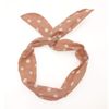 Lurrose 6pcs Twist Bow Wired Headbands Scarf Wrap Wire Hairband Hair Accessory for Women Girls (Random colours)