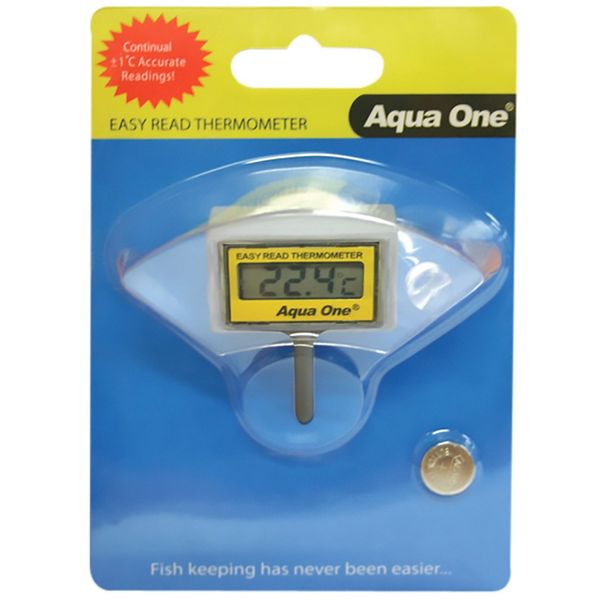 Aqua One Easy Read LCD Thermometer