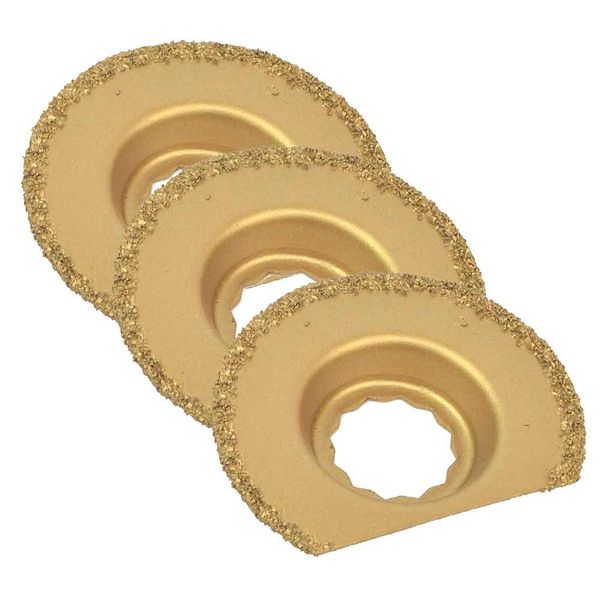 FB3K-D 63mm Semi-Circular Carbide RASP, 8mm Offset Mount Fits Fein Supercut