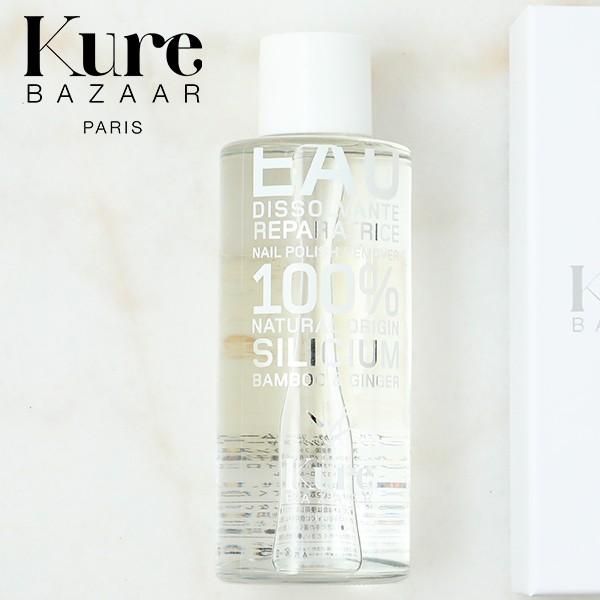 Cure BAZAAR Nail Color Remover R &quot;Bamboo &amp; Ginger&quot; 250ml Nail Polish Remover Acetone-Free Nail Remover Remover Kure BAZAAR