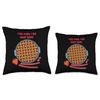 Strawberry Rhubarb Pie Dessert Throw Pillow, 16x16, Multicolor
