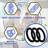 3 Pieces Sink Plug Rubber Seal for Pop Up Sink Plug - MONTERAL