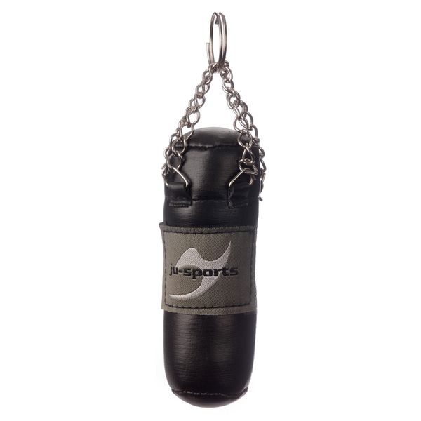 Keyring Boxing Bag Black