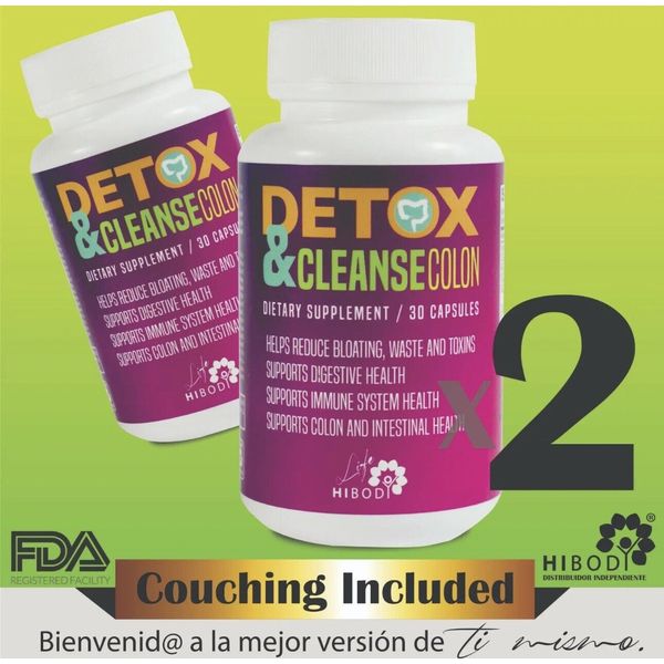 2 Detox & Cleanse Colon by Hibody Special