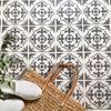 2 x Stencil for Tiled Surface - Bathroom Kitchen 4" (100mm) Gibraltar