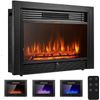 YODOLLA 28.5" Electric Fireplace Insert with 3 Color Flames Fireplace Heater