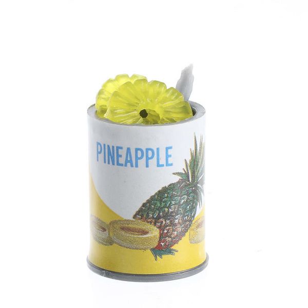 Dollhouse Miniature Canned Pineapple | 6 Pieces