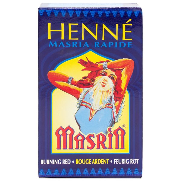 Fiery Red Henne Henna Hair Dye Powder