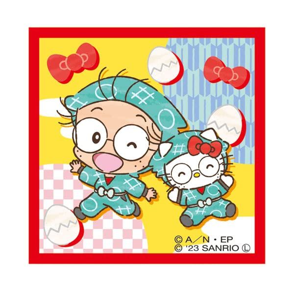 Shinitama x Sanrio Sticker (Rantaro x Hello Kitty) N3-SE001