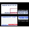 CAS LST-8020 Printing Scale Label, 58 x 60 mm, UPC/Ingredients 12 rolls of 500 labels