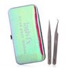 Volume Lash Extensions Tweezers set with magnetic case