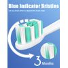 Toothbrush Replacement Heads for Philips Sonicare ProtectiveClean DailyClean Electric Toothbrush Head 1 2 Series Plaque Control Gum 4100 5100 C1 C2 G2 HX9023 Snap-on, 10 Pack