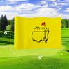 CoGolfing Augusta National Mini Golf Flag 3 Pack Yellow