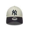 New Era Mens Adjustable Baseball Cap Beige One Size
