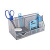 OSCO Large Wiremesh Desk Organiser - Silver