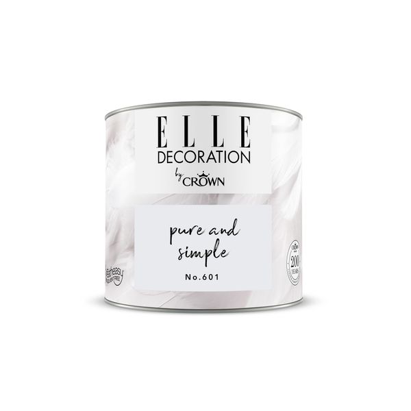 125ml Elle Decoration Interior Wall Wood White Pure Simple