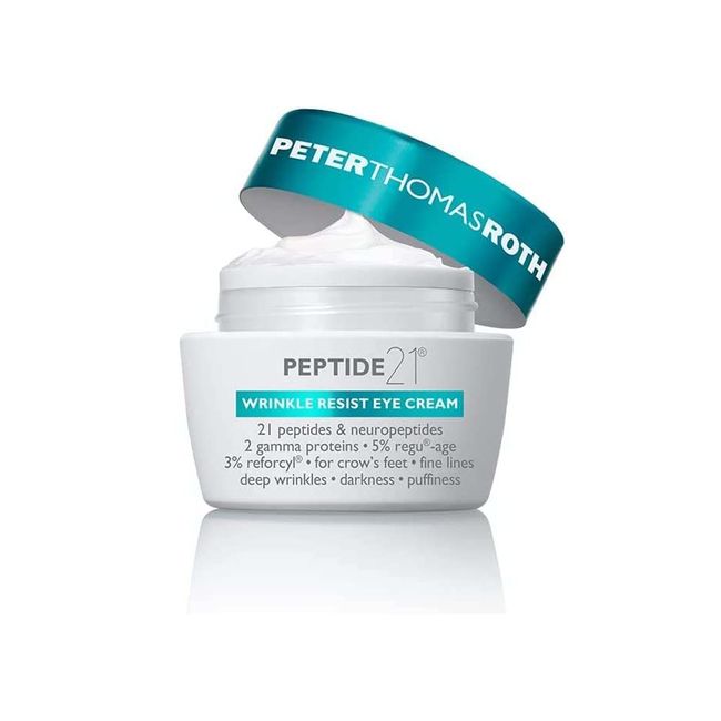 Peter Thomas Roth | Peptide 21 Wrinkle Resist Eye Cream | Anti-Aging Eye Cream with 21 Peptides and Neuropeptides, 0.5 fl. Oz (Pack of 1)