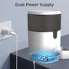ANYSEA DU4L-KS Automatic Feeder: Timed, Display, Portion, Dispenser, 4L - White