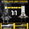 6PC 6000K LED Headlight + Fog Light Bulbs Kits For Mercedes-Benz E350 E320 E550