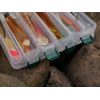 Zite Fishing Bait Box Fishing Double Sided with Carry Handle 20 x 15.5 x 4.5 cm – Artificial Bait Box Hard Baits Wobbler Indicator