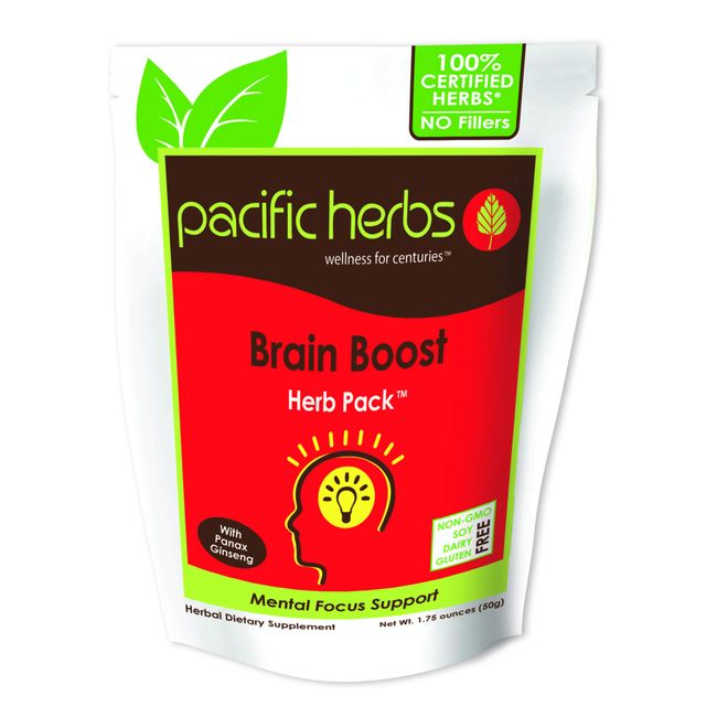 Pacific Herbs Natural Brain Supplement Herb Extract