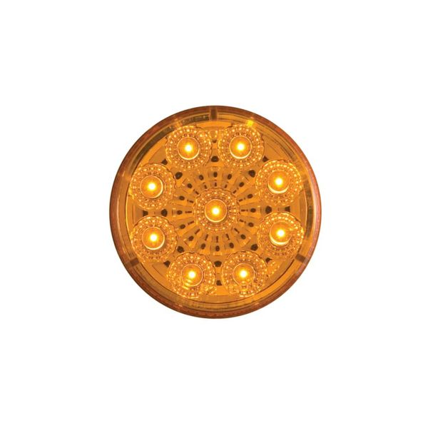 2" Round LED Amber Marker Clearance Light w 9 Diodes!!
