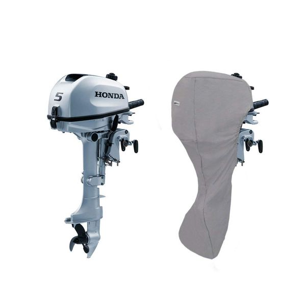 Oceansouth Outboard Motor Full Cover for Honda BF4, BF5, BF6 1CYL 127cc 20'' (2016-2023)