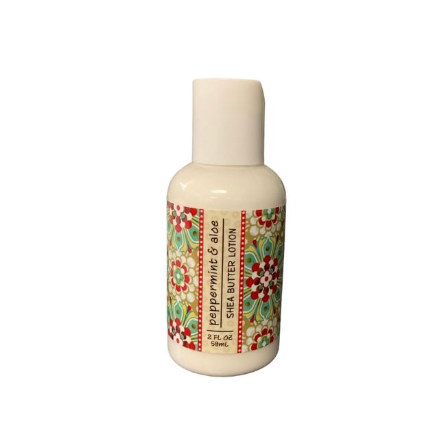 Greenwich Bay Trading Company Garden Collection: 2oz mini lotion (Peppermint Aloe)