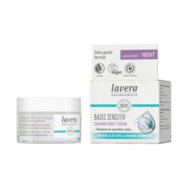💚 Lavera Organic Basic Sensitiv Calming Night Cream 50ml