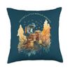Nature's little miracle workers. Beekeeper Bee-Themed Pollin Throw Pillow