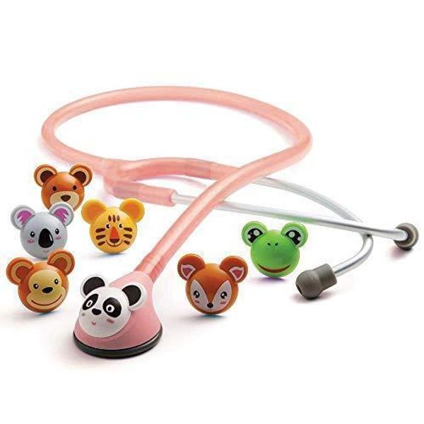 ADC Adscope Adimals 618 Pediatric Stethoscope With Tunable Afd Technology, Pink,