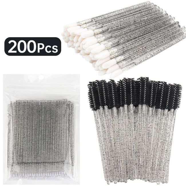 100Pcs/lot Crystal Handle Disposable Micro Brush Swabs - Bestm