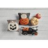Mud Pie Halloween Mini Hook Pillow, 1 Count (Pack of 1), Two Pumpkin