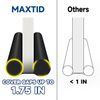 36" Large Door Draft Stopper, Adjustable Under Door Draft Blocker, Noise and Gap