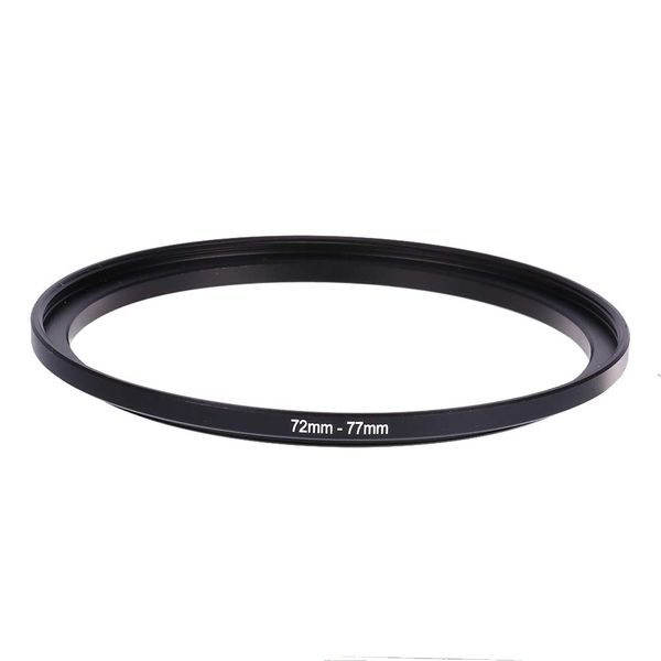 Akozon 72mm-77mm Step Up Ring, 72mm to 77mm DSLR/SLR Camera Lens UV Filter Converter Rings Step Up Lens Filter Adapter Ring Photography Metal Lens Filter Ring Adapter