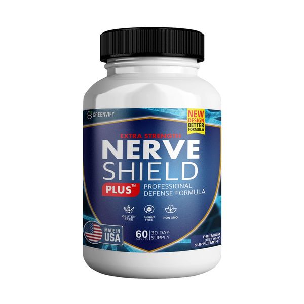 Nerve Shield Plus Pro - Advanced Nerve Formula with Essential Ingredients for Relief and Comprehensive Long-Term Support of Nerve Health (1)